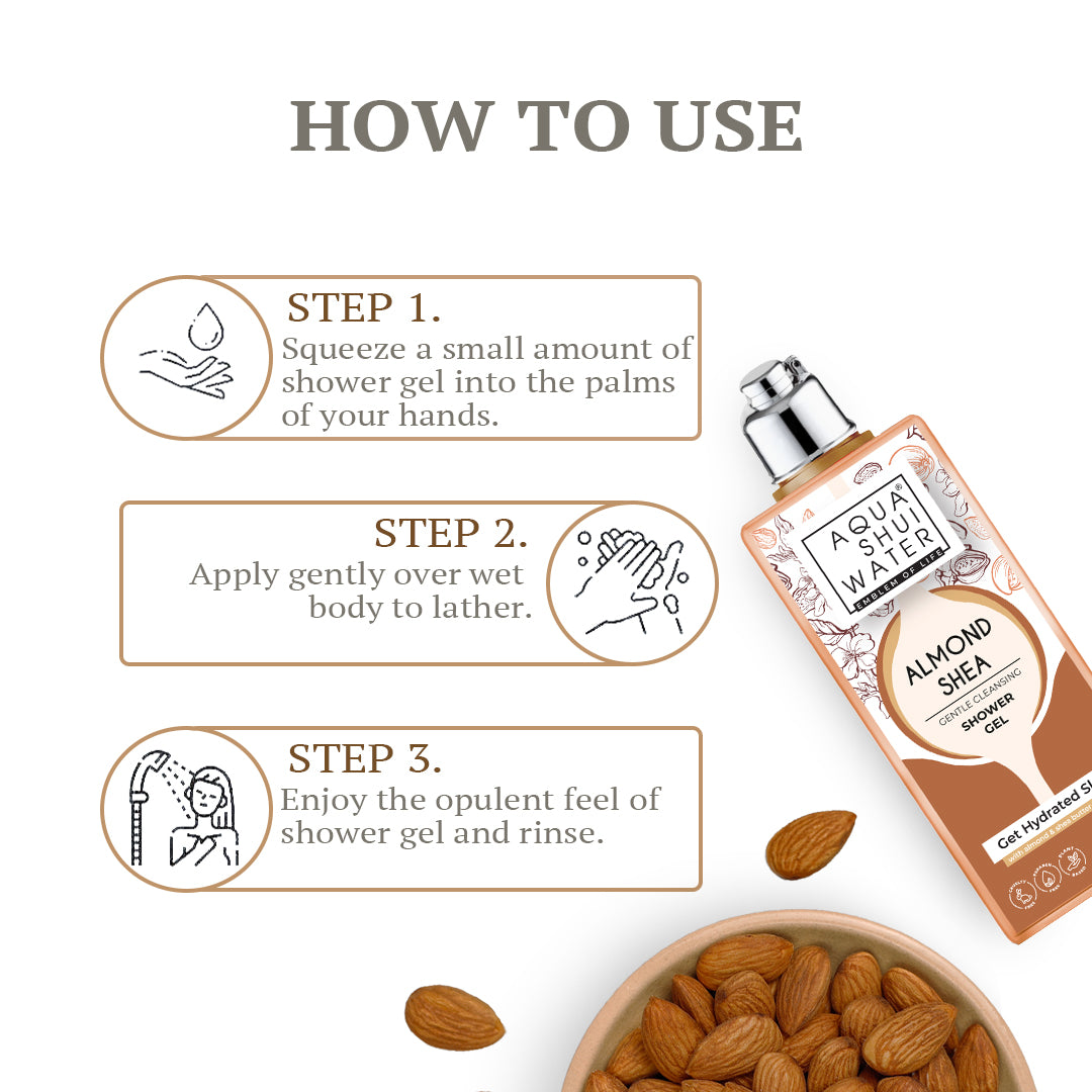Almond Shea Shower Gel
