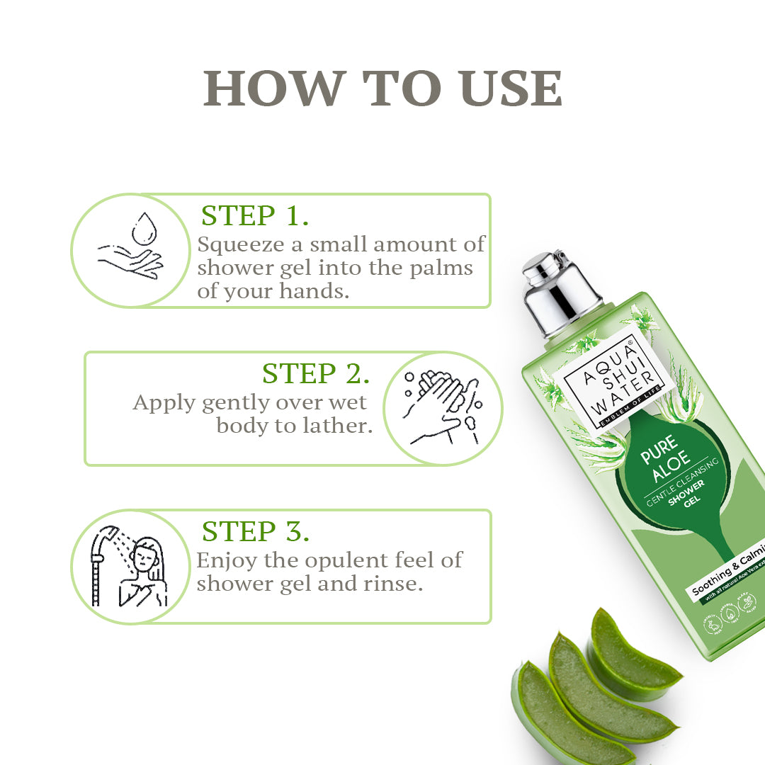 Pure Aloe Shower Gel