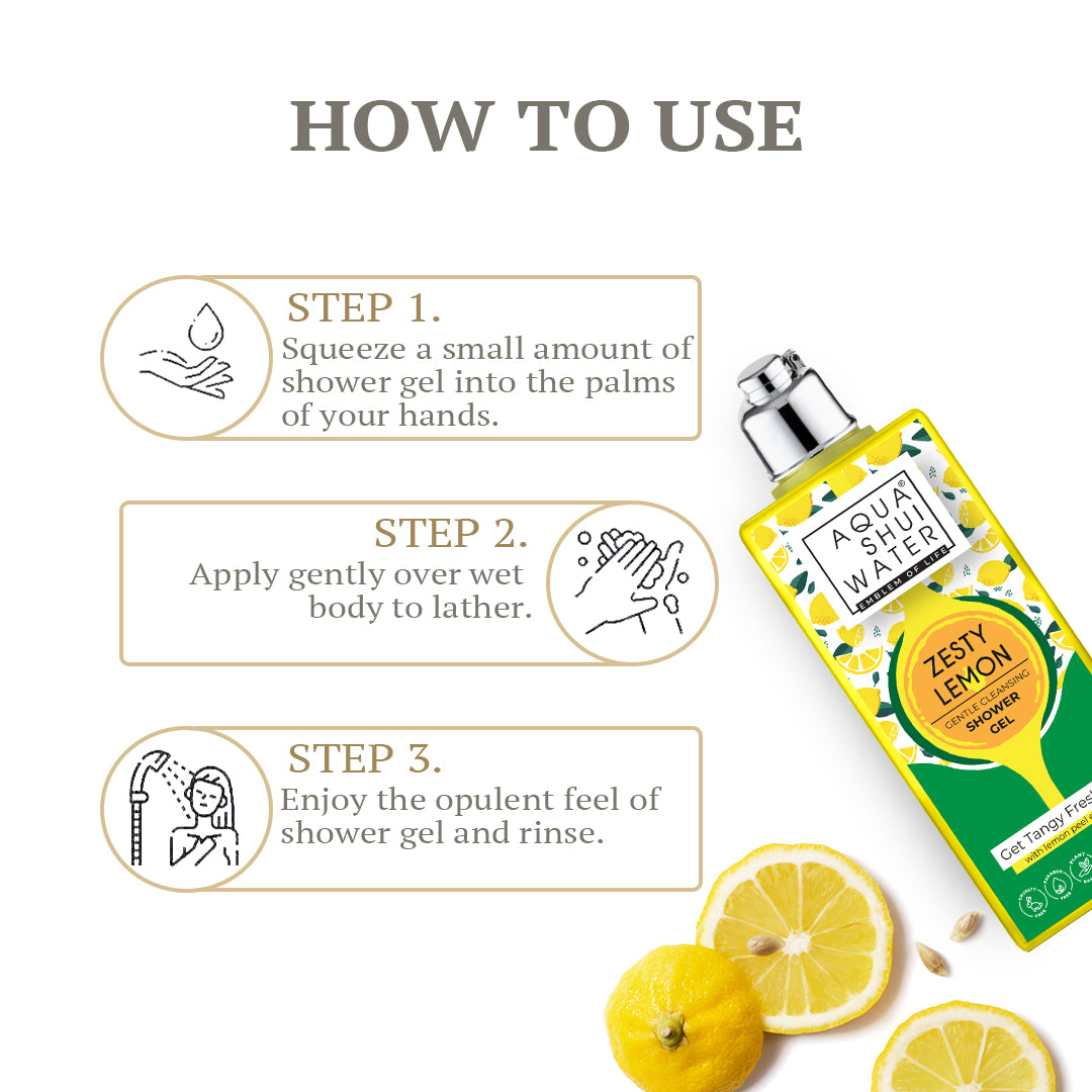 Zesty Lemon Shower Gel