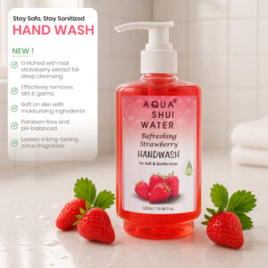 Hand Wash Refreshing Strawberry for Soft & Gentle Hands