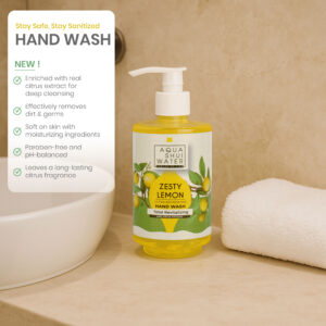 Zesty Lemon Ultra Refreshing Hand Wash Total Revitalising With Citrus Extracts