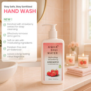 Hand Wash Refreshing Strawberry for Soft & Gentle Hands 500ml