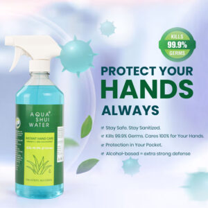 Hand Sanitizer 1000 ml | With Aloe Vera, Vitamin E & Glycerine | Paraben Free