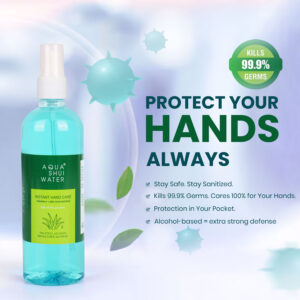 Hand Sanitizer 100 ml | With Aloe Vera, Vitamin E & Glycerine | Paraben Free